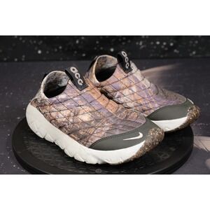 Nike ACG Moc 3.5 Shoes Mens Size 5 Multicolor Camo Slip On Sneakers DQ4450-200